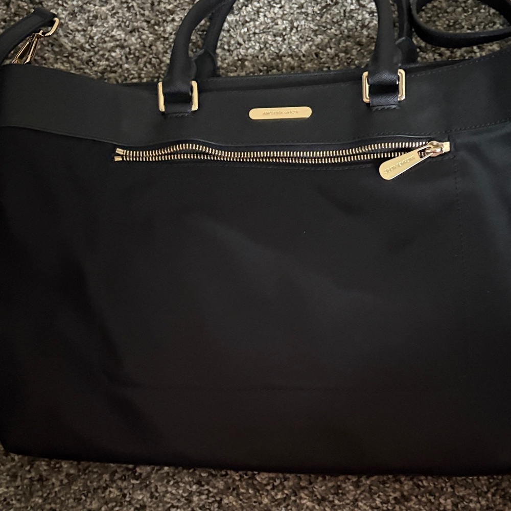 Michael Kors Black and Gold Tote